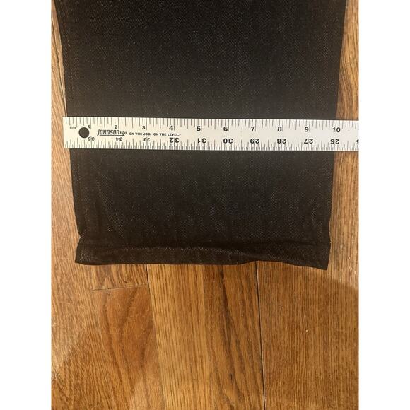 Rocawear Y2K Dark Denim Jeans Black Size 38 X 32 106830 Baggy Wide Leg Pants - Picture 11 of 16